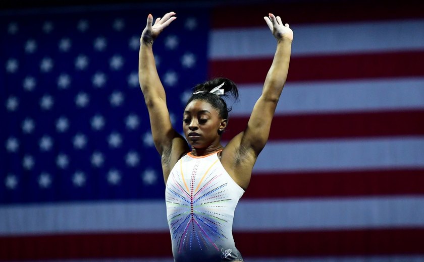 Com Simone Biles, EUA definem a equipe de ginástica artística em Tóquio-2020