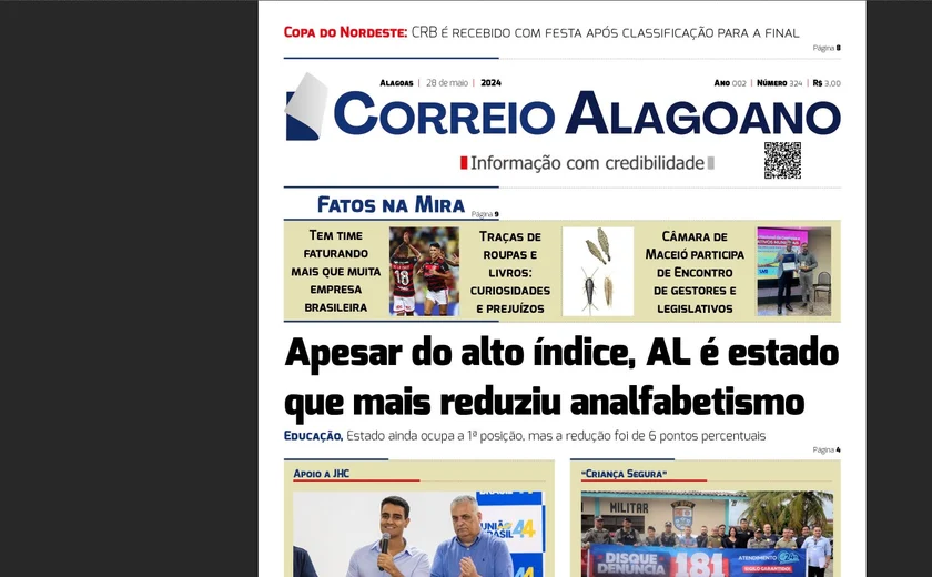 Apesar do alto índice, AL é estado que mais reduziu analfabetismo