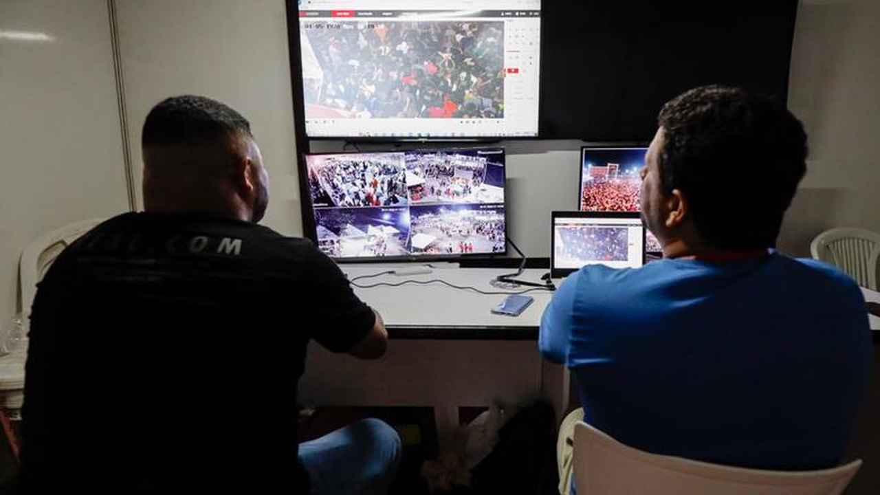 Prefeitura de Penedo e Polícia Militar usam câmeras para monitorar segurança na festa de Bom Jesus