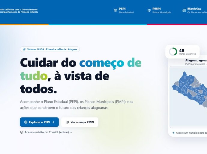 Secria lança sistemas que reúnem inteligência artificial, monitoramento e gestão da primeira infância