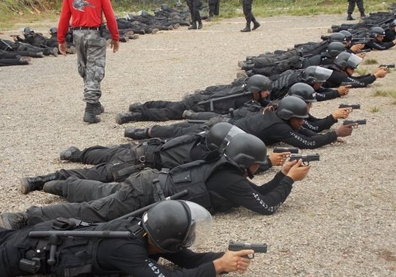 Alagoanos participam de treinamento avançado de intervenção em presídios