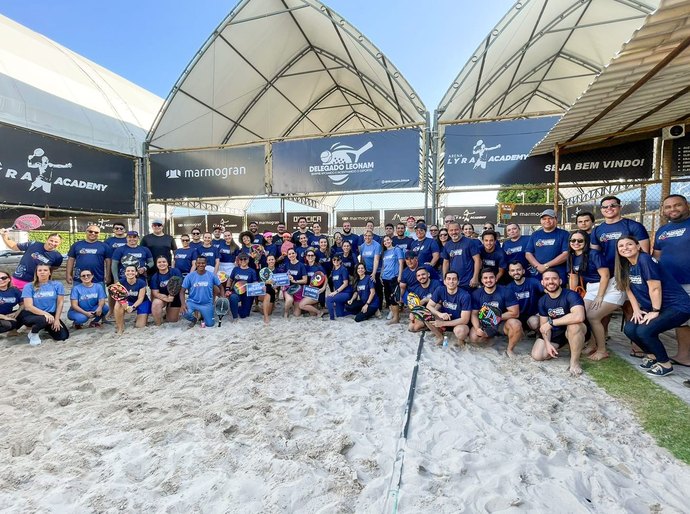 Beach Tennis fecha dia de competições das Olimpíadas do Servidor do TJAL