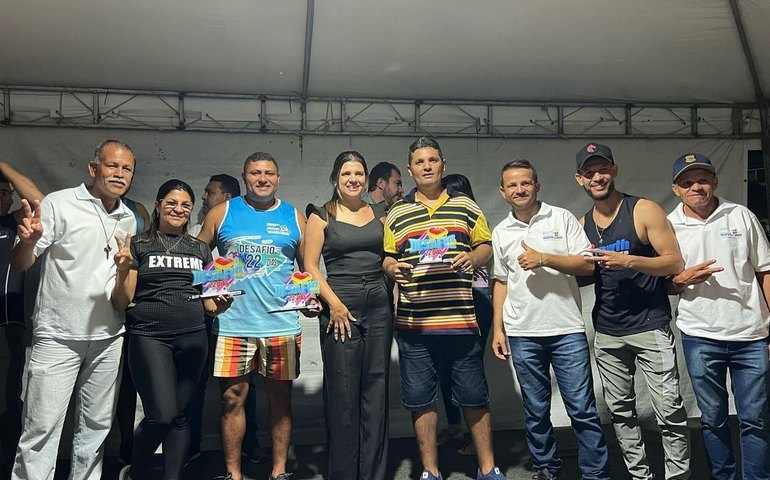Desafio dos 22 Dias é encerrado em Novo Lino com premiação aos três melhores colocados