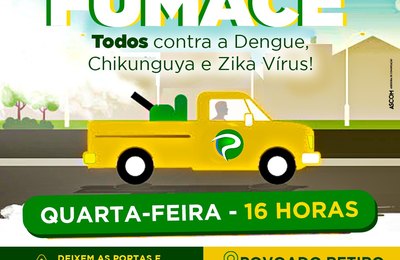 Piaçabuçu: Povoado Retiro recebe carro fumacê nesta quarta-feira (01)