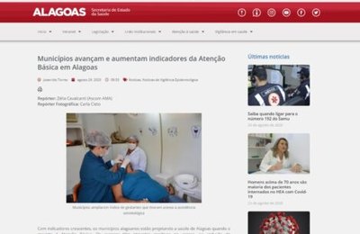 Municípios avançam e aumentam indicadores da Atenção Básica em Alagoas 