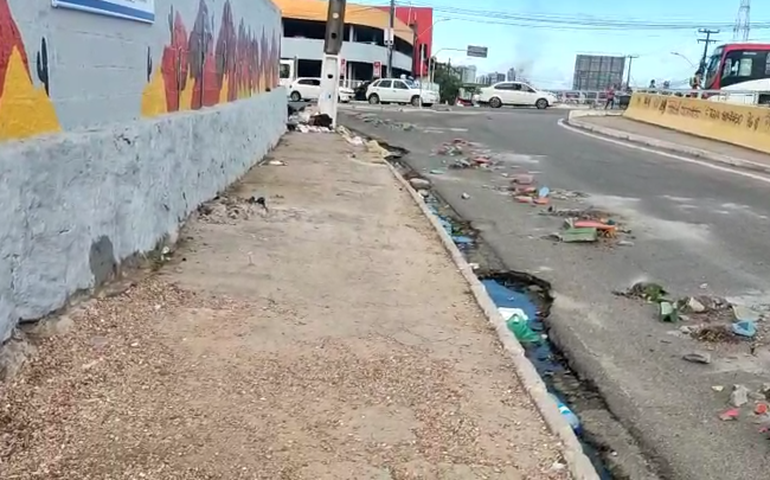 Ponto revitalizado pela Alurb sofre com vandalismo pela terceira vez