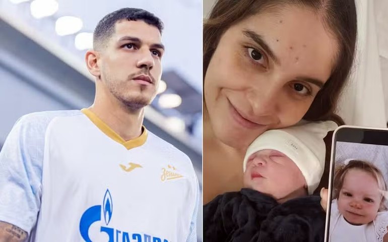 Em relato emocionante, mulher de Nino, ex-Fluminense, revela que filho nasceu com Síndrome de Down: 'um presente divino'