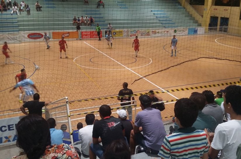 Jogos de futsal movimentam Ginásio Municipal João Paulo II em Arapiraca