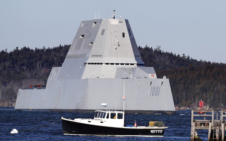 Atraso atinge 82% dos navios de guerra dos EUA em construção, aponta especialista