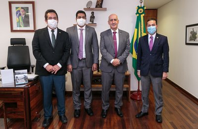 Severino Pessoa se reúne com ministro Ramos e líderes Republicanos em busca de novos investimentos para Arapiraca 