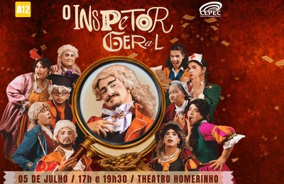 Entre risos e escândalos: “O Inspetor Geral”, de Gógol, chega ao Theatro Homerinho em uma montagem vibrante e irresistível