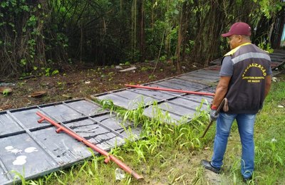 Convívio Social recupera espaço público invadido e cercado na parte alta de Maceió