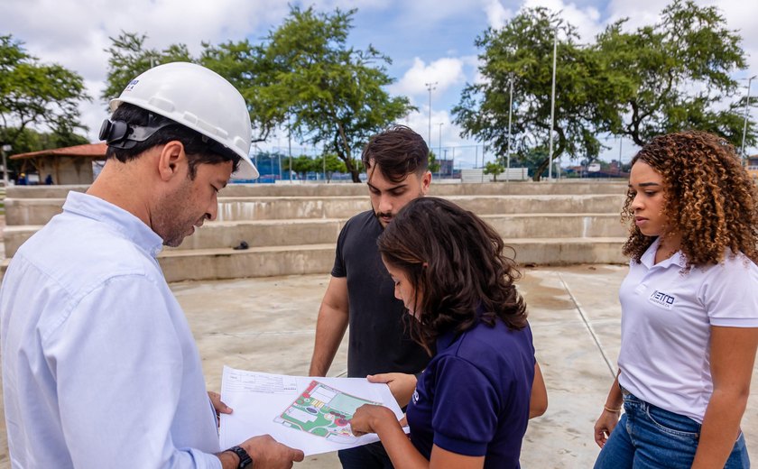 Em construção, espaço de lazer do Osman Loureiro ocupa área de 21 mil m²