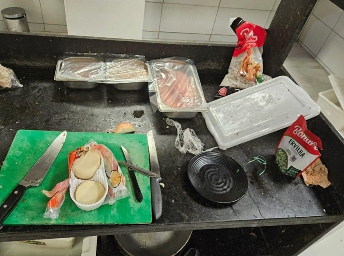 Estabelecimento de sushi na Serraria é interditado pela Vigilância Sanitária