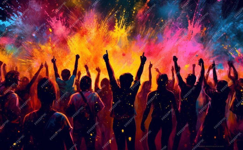 Festa das Cores em Belo Monte trás uma explosão de alegria às margens do Velho Chico