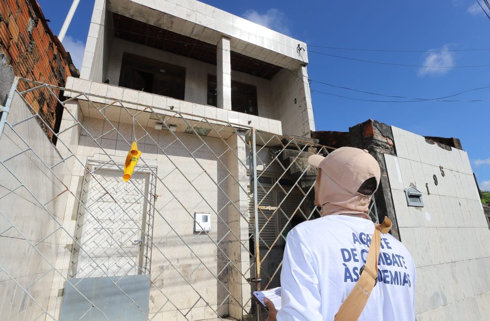 LEVANTAMENTO AEDES / Foto: SMS