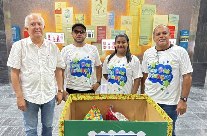TCE/AL realiza arrecadação solidária em apoio ao Dia das Crianças Pitanguinha