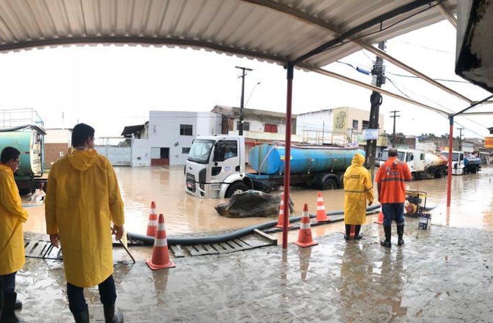 CHUVAS EM ARACAJU DIA 09072019 / Foto: ASCOM SEMDEC