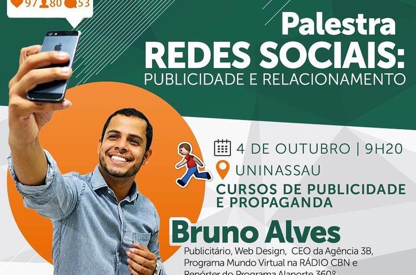 Uso das redes sociais é tema de palestra na Uninassau Maceió nesta terça, 4