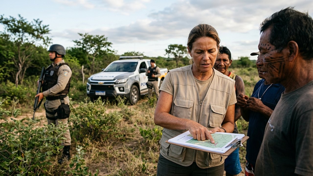Funai retoma levantamento em terra Xukuru-Kariri sob proteção policial
