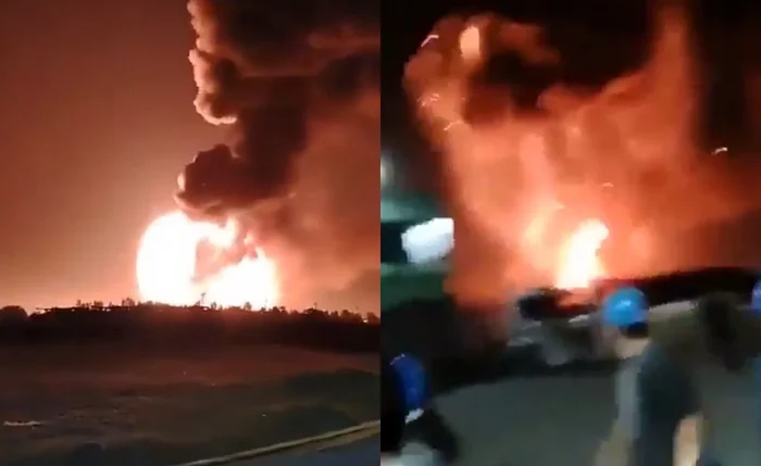 Chamas atingiram fábricas e casas após explosão em Ezeiza, na Grande Buenos Aires