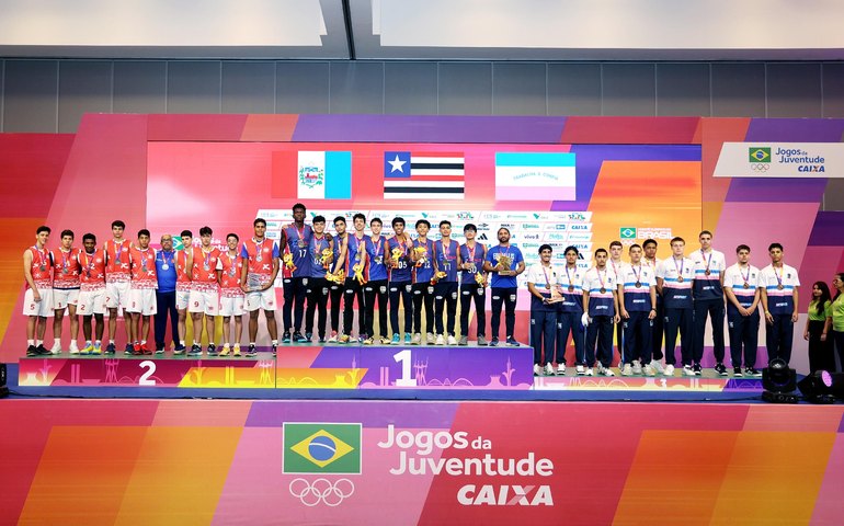 Alagoas encerra segundo bloco dos Jogos da Juventude com medalhas no basquete e natação