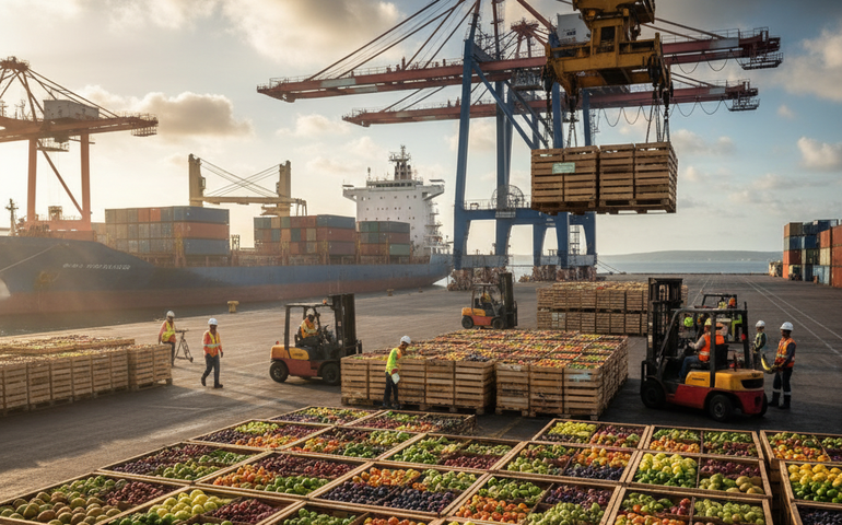 Exportação brasileira de frutas bate recorde pelo terceiro ano consecutivo em 2025