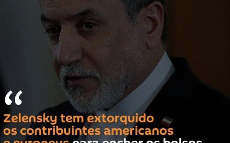 Chanceler do Irã acusa Zelensky de usar recursos ocidentais para beneficiar generais corruptos