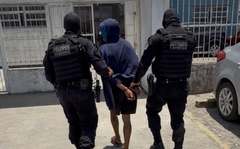 Pelopes prende suspeito de integrar organização criminosa em São Miguel dos Milagres