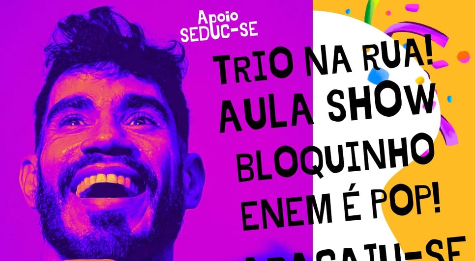 Enem 2023: Sergipe promove bloquinho com música, revisões e trio elétrico