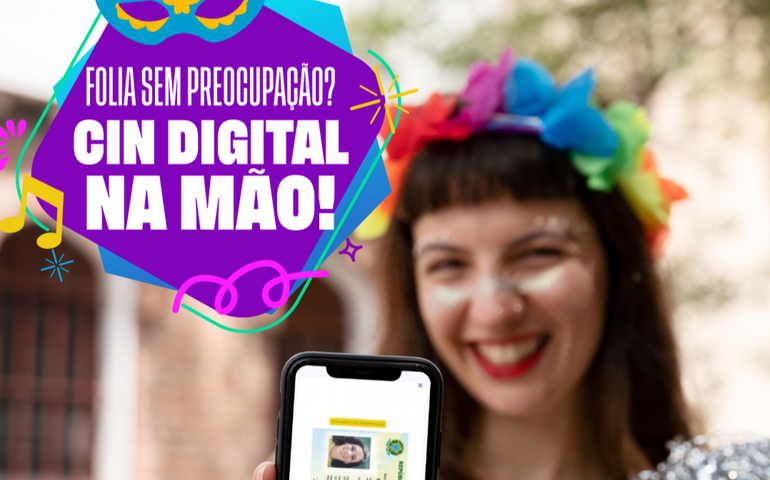 Identidade Digital é a melhor opção para brincar o carnaval sem preocupação de perder o documento