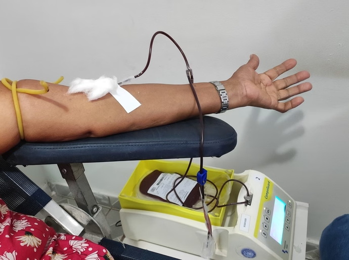 Hemoal realiza ação de doação de sangue e cadastro para doação de medula em Penedo