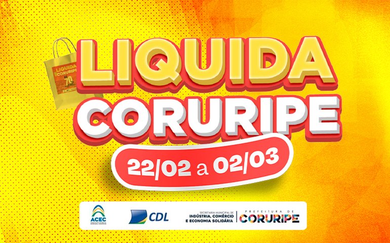 Liquida Coruripe têm descontos de até 70%