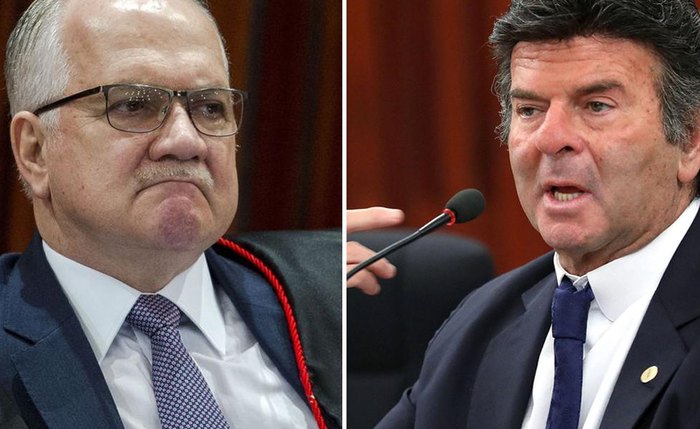 Ministros Edson Fachin e Luiz Fux