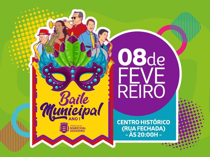 Baile Municipal abre a programação do Carnaval da Terra do Frevo das Alagoas