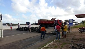 caminhoneiros em Estancia