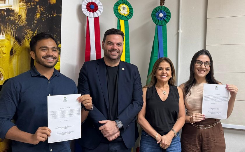 Câmara de Maceió empossa mais dois novos servidores efetivos