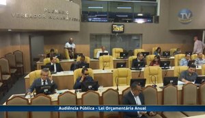 Audiência pública da LOA / Foto: Câmara Municipal de Aracaju