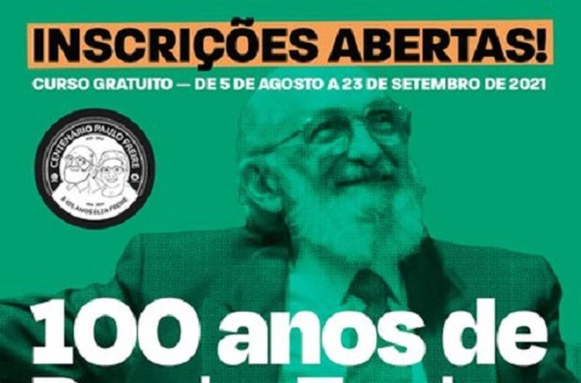 Ufal integra rede de apoio a curso on-line sobre vida e obra de Paulo Freire
