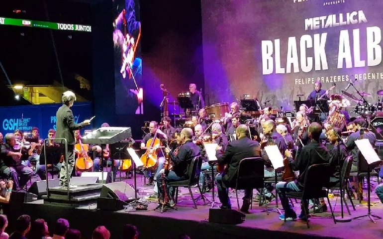 ‘Black álbum Sinfônico’ do maestro Felipe Prazeres celebra o rock