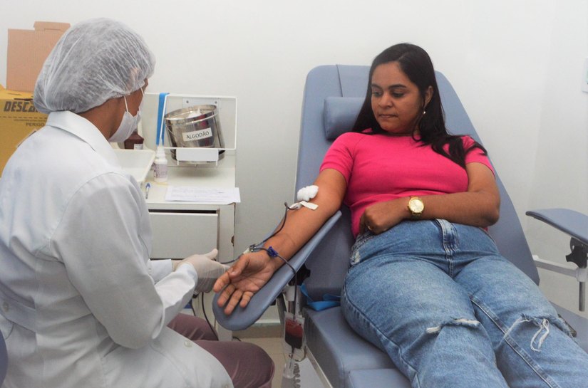 Hemoal promove coleta externa de sangue em centro de ensino na capital nesta terça-feira