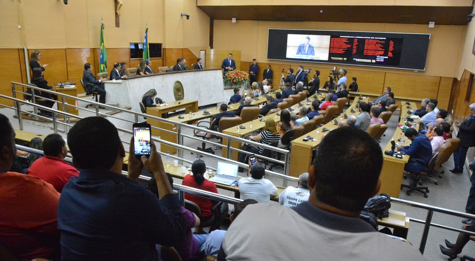 PLENÁRIO DA ASSEMBLEIA LEGISLATIVA / Foto: Jadilson Simões