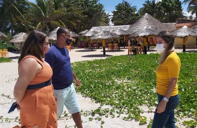 Secretaria de Meio Ambiente e Turismo dialoga com associação para discutir projetos em Lagoa do Pau