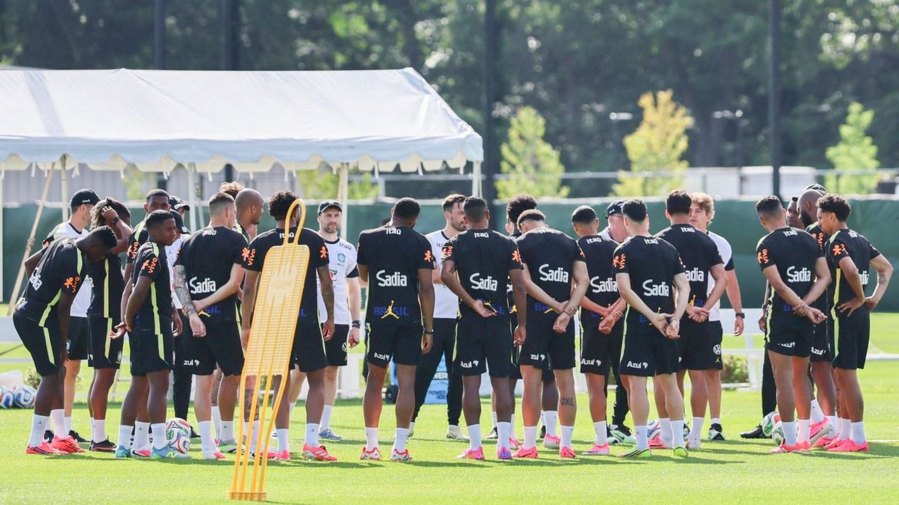 Brasil encerra preparação para enfrentar o Haiti na Copa do Mundo