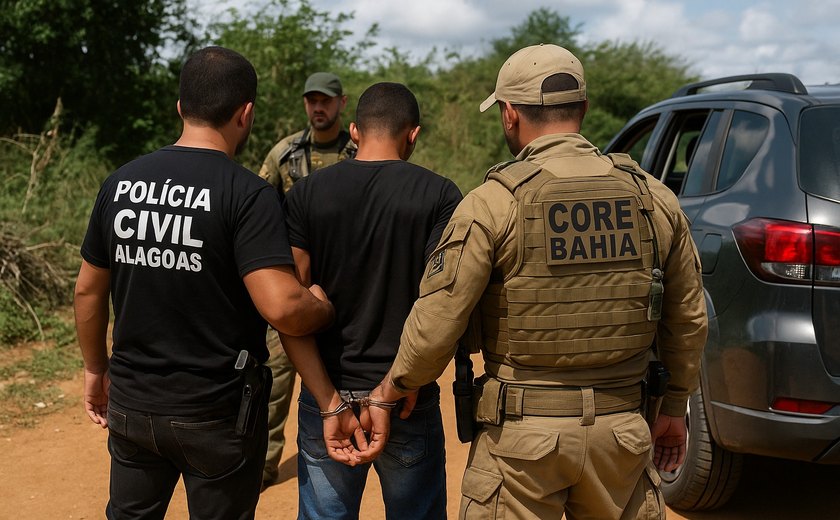 Operação integrada entre Alagoas e Bahia prende grupo criminoso responsável por homicídio no Pilar