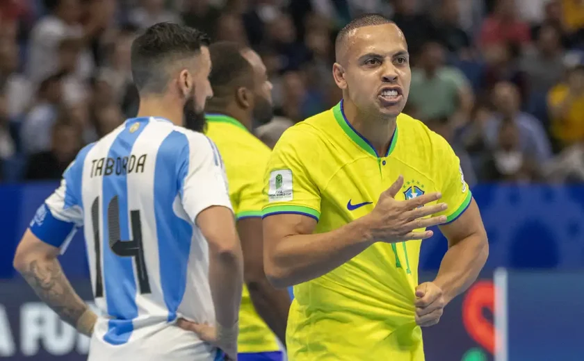 Brasil conquista hexacampeonato mundial de futsal