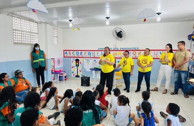 Desenvolvimento Sustentável participa de ações do Projeto Escola Alerta