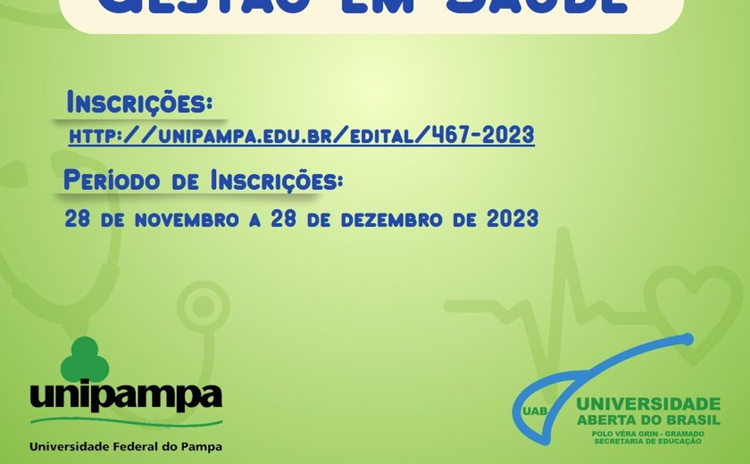 Polo UAB Gramado abre inscrições para cursos com início previsto em 2024
