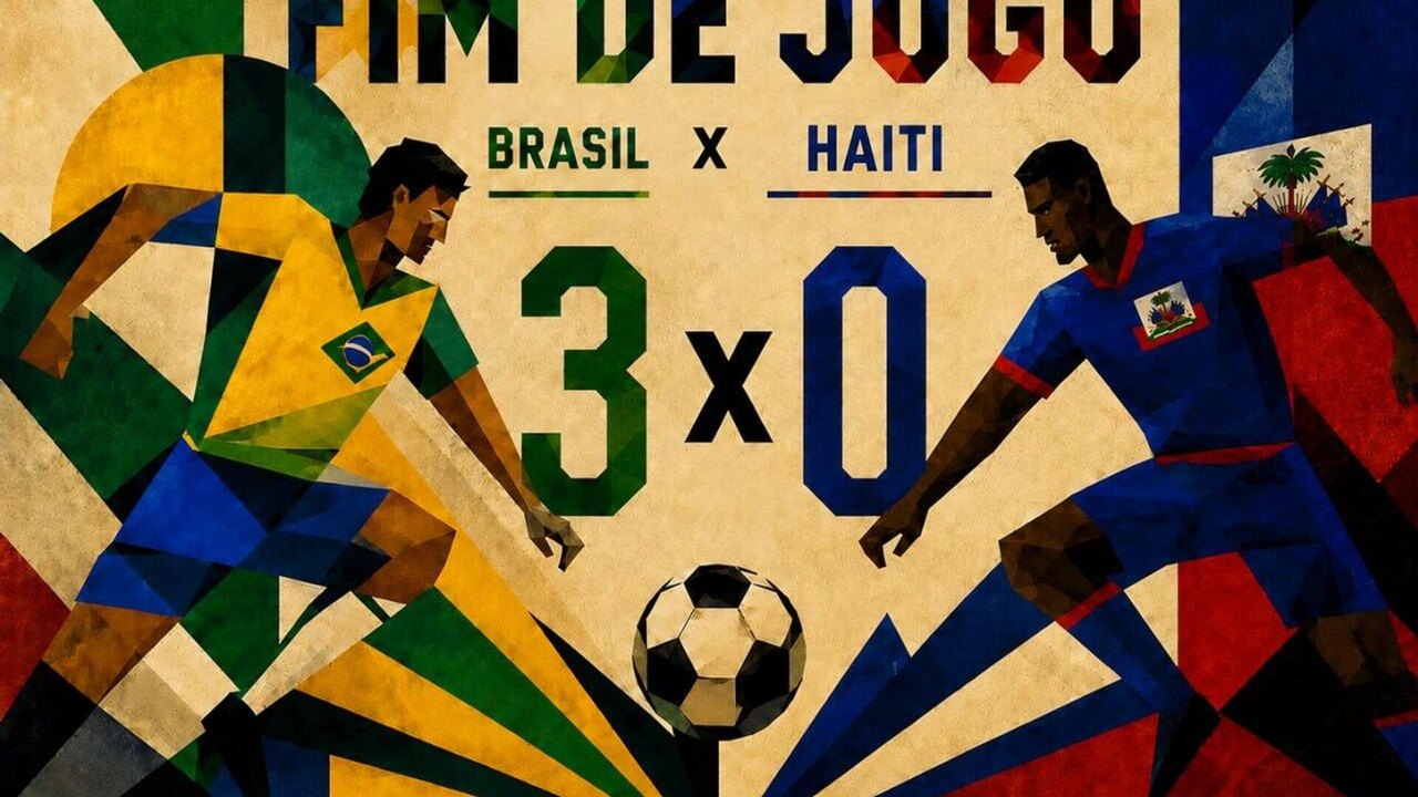 Brasil vence o Haiti por 3 a 0 e encaminha classificação na Copa do Mundo de 2026