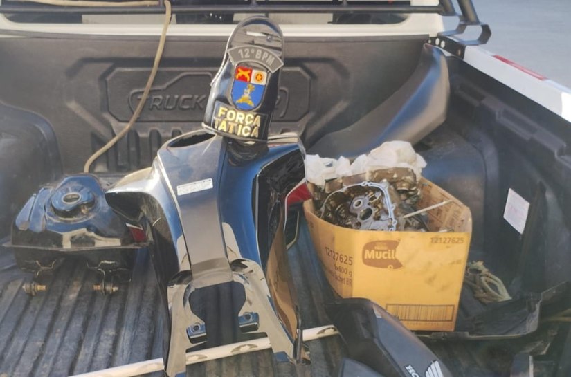 PMAL desarticula desmanche de motocicletas na Cidade Universitária